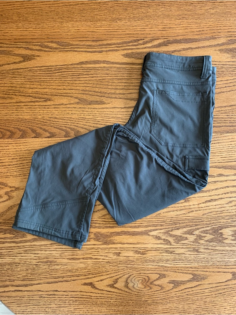 Toad & Co. Men's Casual Hiking Pants in Slate Grey
